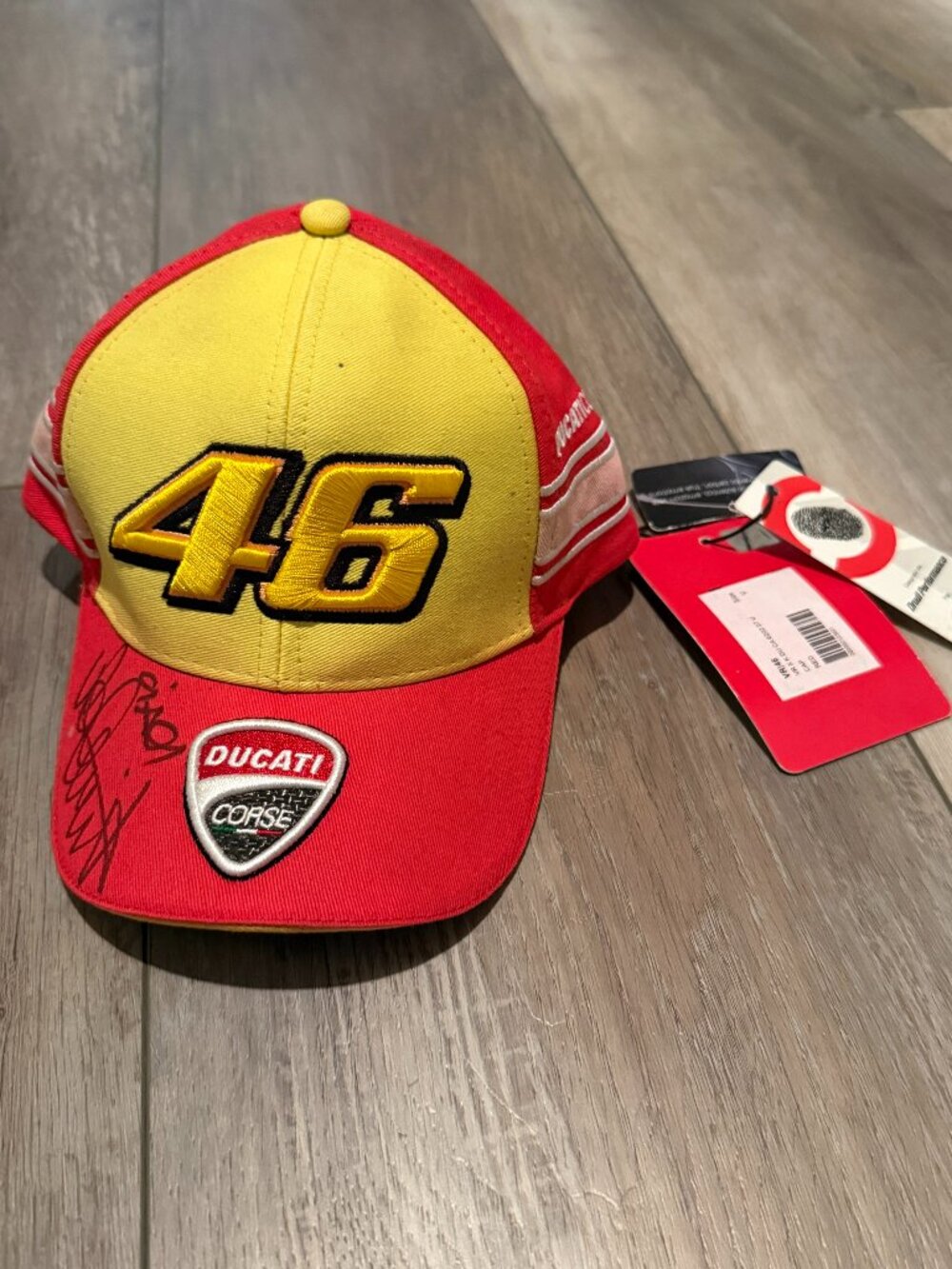 Valentino Rossi 46 Signed/Autographed Hat